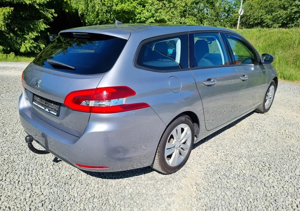 Peugeot 308 cena 36500 przebieg: 164000, rok produkcji 2015 z Głubczyce małe 301